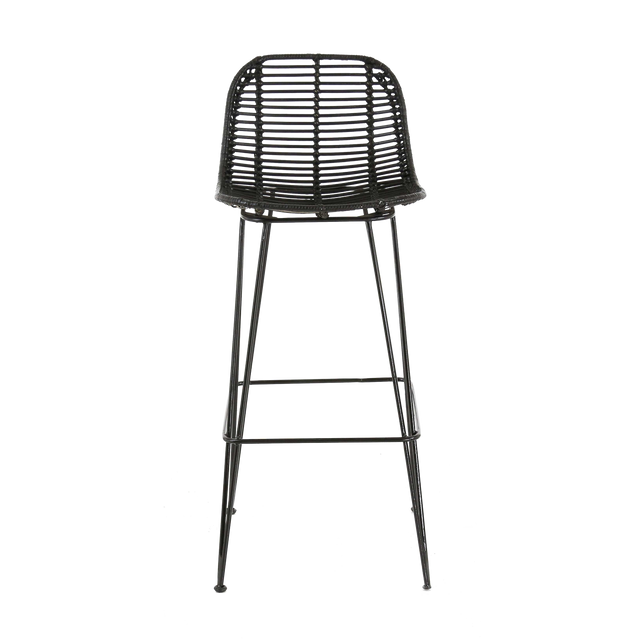 Zago Tabouret de bar FRESH coloris noir