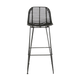 ZAGO Tabouret de bar Fresh Noir 1 place