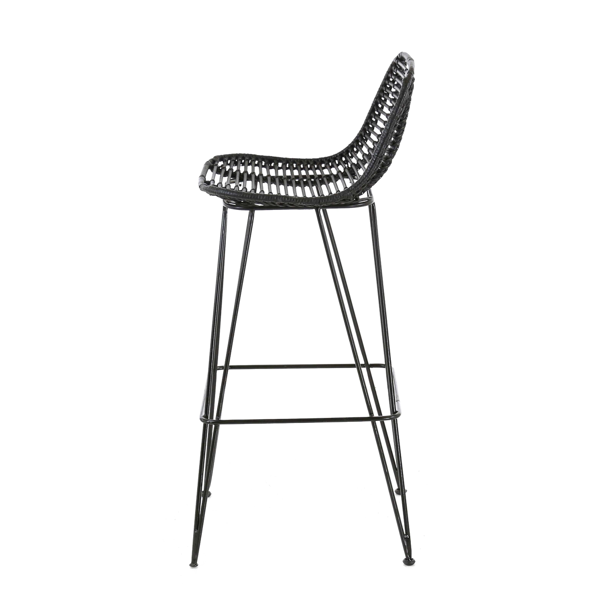 ZAGO Tabouret de bar Fresh Noir 1 place