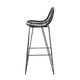 ZAGO Tabouret de bar Fresh Noir 1 place