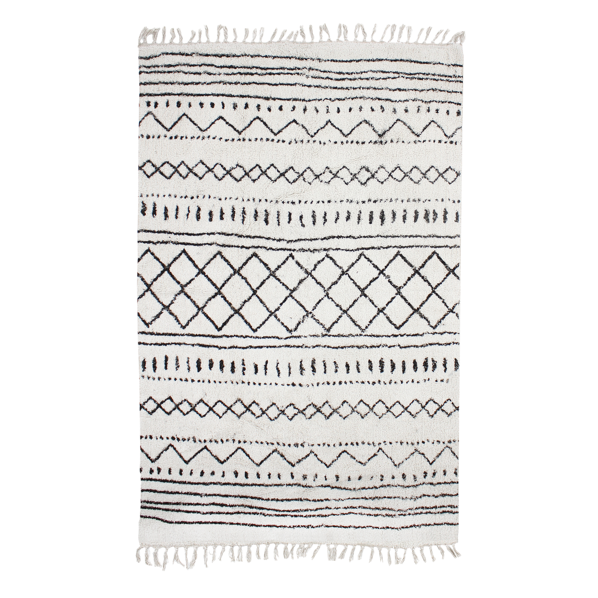 Tapis Laïla Blanc