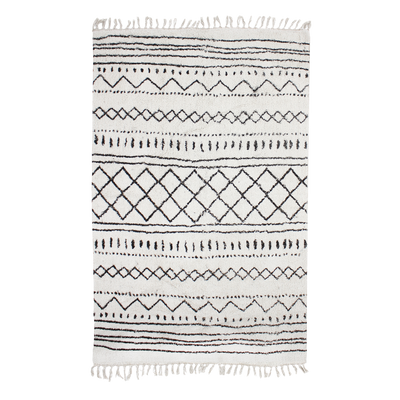 Tapis Laïla Blanc