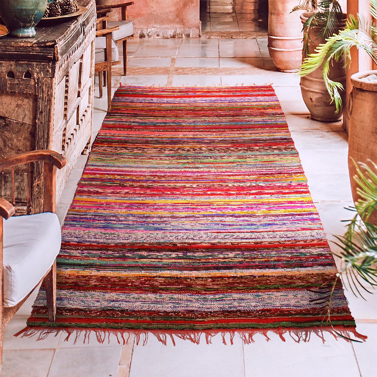 Tapis Woodstock Multicolore