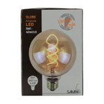 LED GLOBE AMBRE FILAMENT 25W E27 95 mm