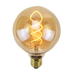 LED GLOBE AMBRE FILAMENT 25W E27 95 mm