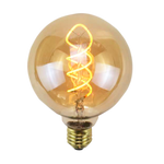 LED GLOBE AMBRE FILAMENT 25W E27 95 mm