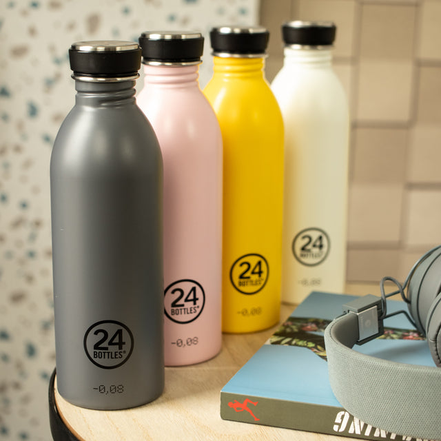 24 Bottles Gourde URBAN ICE coloris blanc