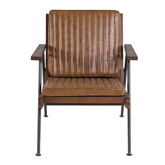 Zago Fauteuil EMILE coloris brun