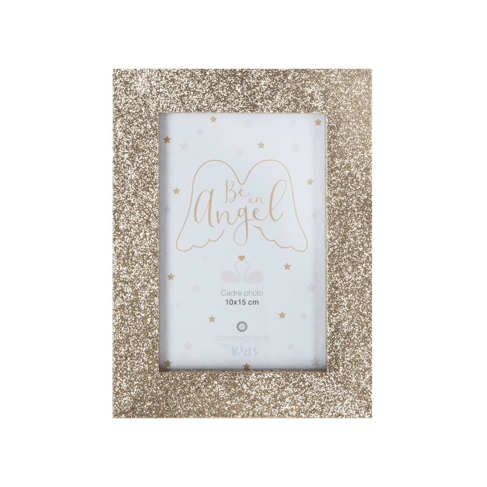 Cadre photo Joyce Or pailleté