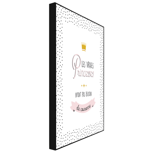 Tableau PRINCESSE coloris blanc