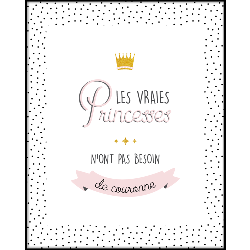 Tableau Princesse Blanc