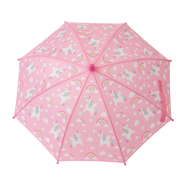 Sass & Belle Parapluie RAINBOW UNICORN coloris rose
