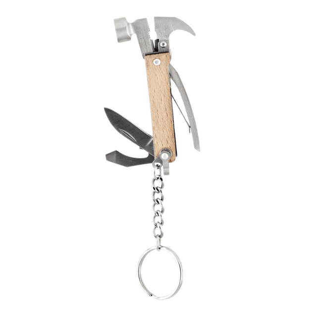 Kikkerland Porte clef TOOLY coloris argent