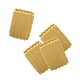 KIKKERLAND Pince sachet Biscuit Beige
