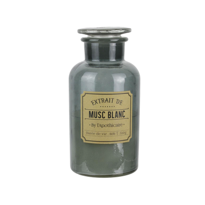 Bougie parfumée Apothicaire l Multicolore Musc blanc 510G