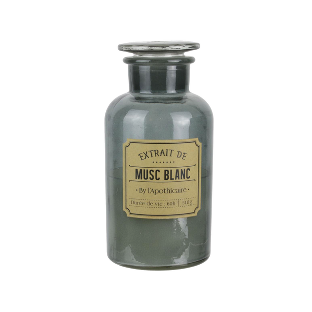 Bougie parfumée APOTHICAIRE L Musc blanc