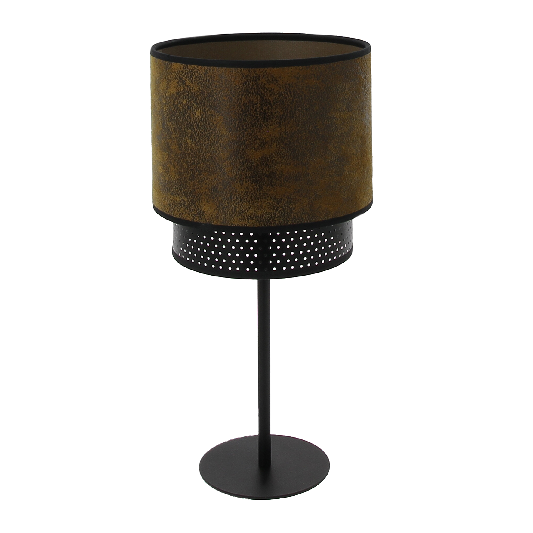 Lampe à poser CLUB coloris brun 41 x 19 cm