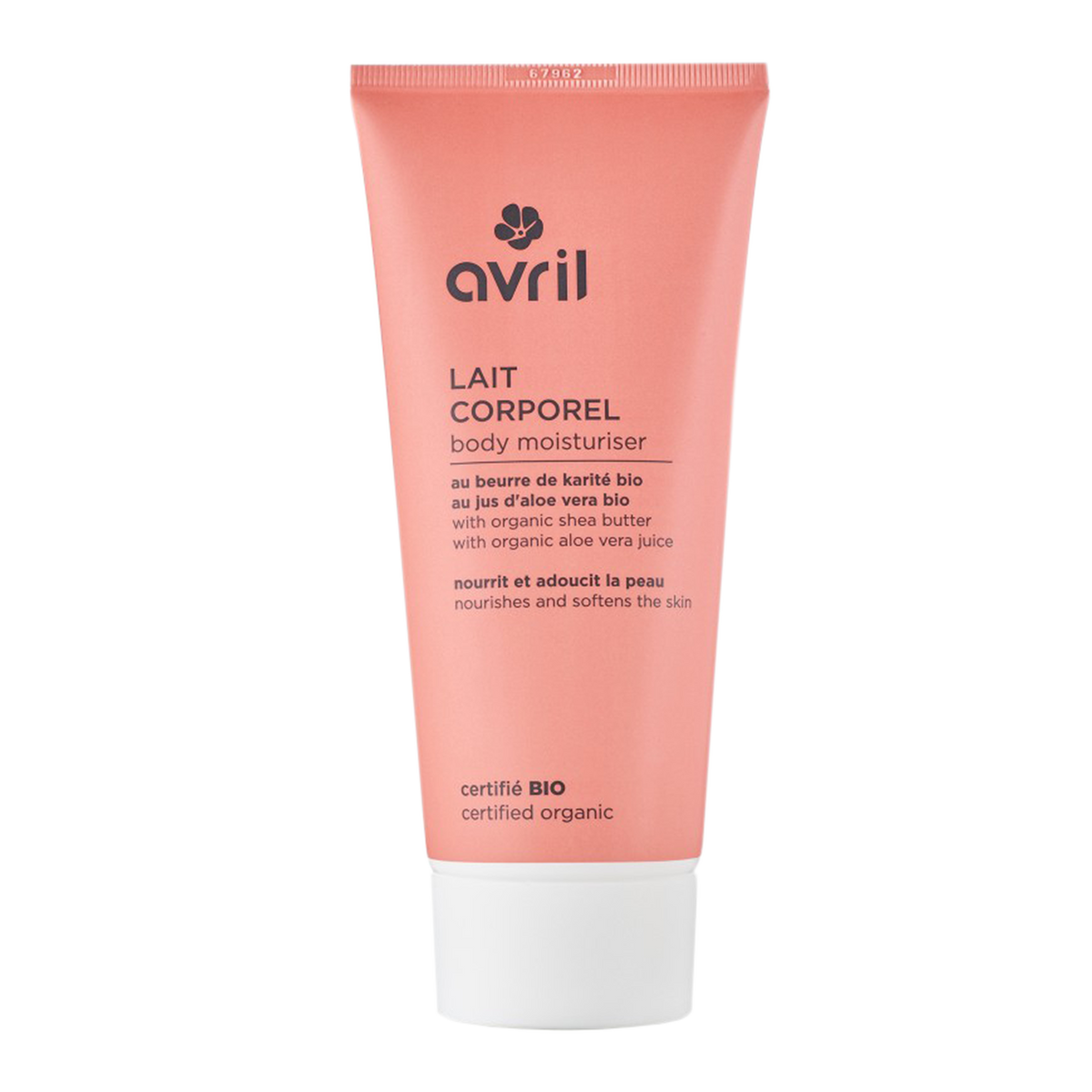 AVRIL Gommage corps Corporel bio Argent Karité 200ML