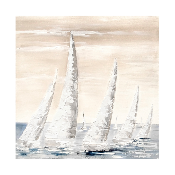 4MURS Toile peinte Sail boat Beige