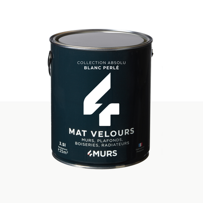 ABSOLU Peinture Absolu Blanc perlé Mat 2,5L