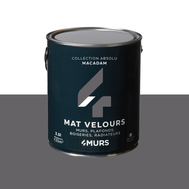 Absolu Peinture Multi-supports Peinture macadam 2,5 L