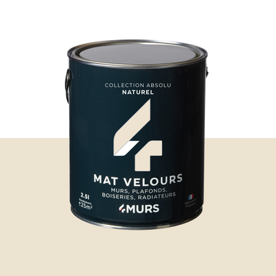 ABSOLU Peinture Absolu Naturel Mat 2,5L