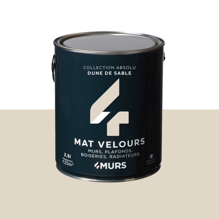 ABSOLU Peinture Absolu Dune de sable Mat 2,5L