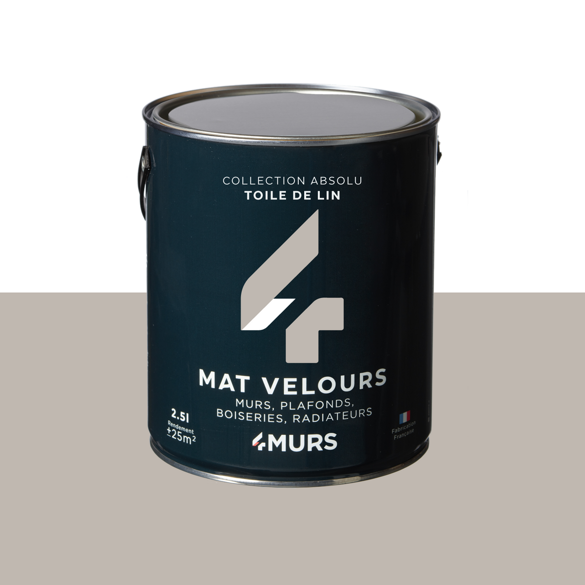 ABSOLU Peinture Absolu Toile de lin Mat 2,5L