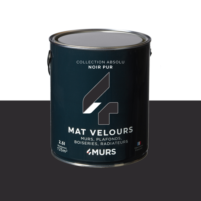 Absolu Peinture Multi-supports Peinture noir 2,5 L
