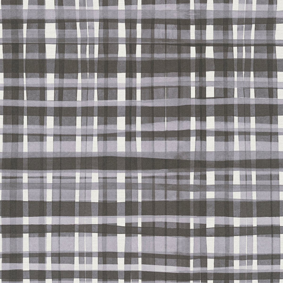 Papier peint intissé Mattéo Anthracite et gris perle