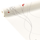 Papier peint intissé Audace Écru