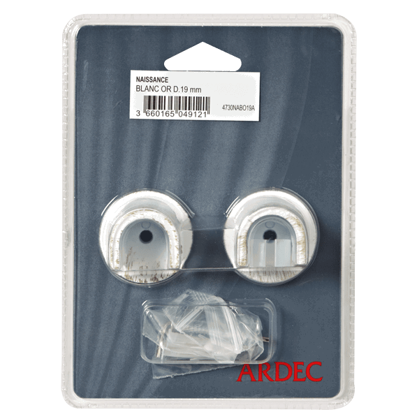 Naissance Cerusite Blanc doré