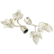Embout Cerusite Blanc doré