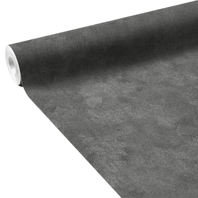 4MURS Papier peint intissé Classic line Gris moyen Lisse