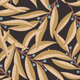 4MURS Papier peint intissé Thalie Noir et ocre Mat