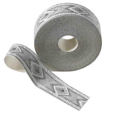 Galon vinyle Diamantine Argent