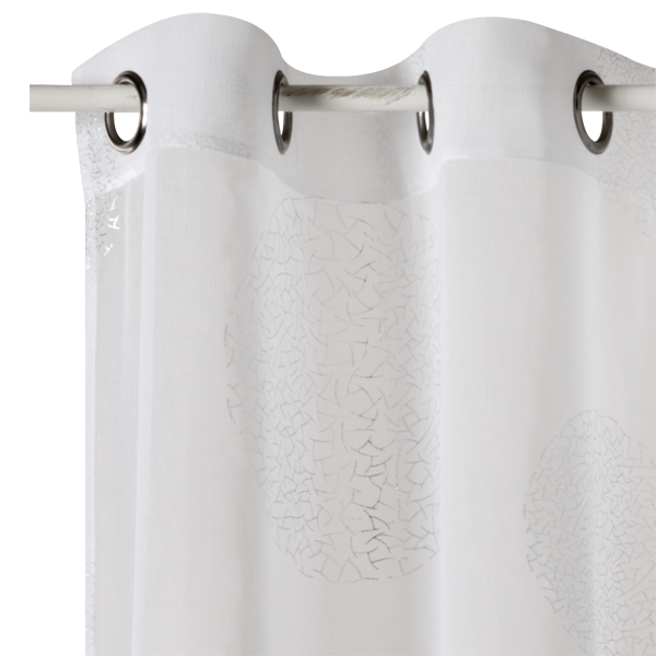 4MURS Voilage ESSENTIEL coloris blanc 140 x 240 cm