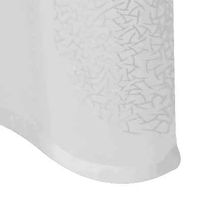 4MURS Voilage ESSENTIEL coloris blanc 140 x 240 cm