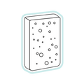 Dessin d'éponge