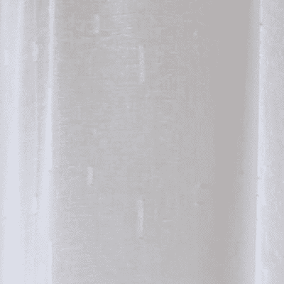Voilage FILAMENT coloris blanc 140 x 240 cm