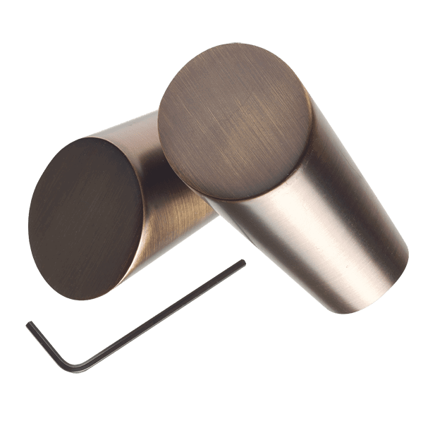 Embout Glacage Choco brosse Métal brossé