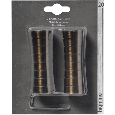 Embout Glacage Choco brosse Métal brossé