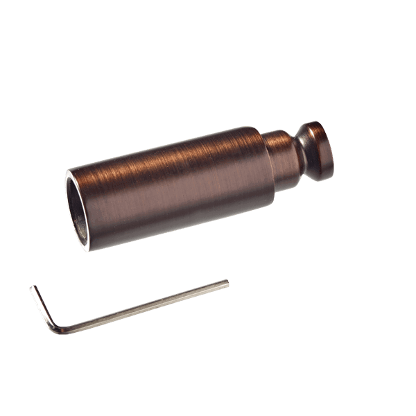 Rallonge support Glacage Choco brosse Métal brossé