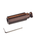 Rallonge support Glacage Choco brosse Métal brossé