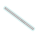 Dessin de règle pour mesurer
