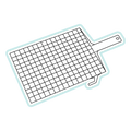 Dessin de grille d'essorage pour peinture