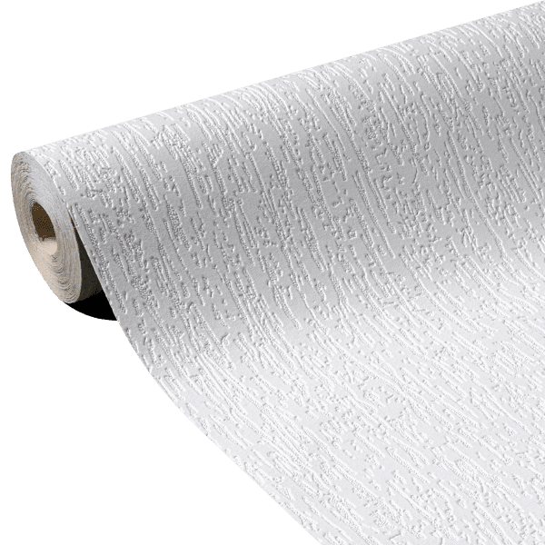 Papier peint vinyle LISMORE coloris blanc