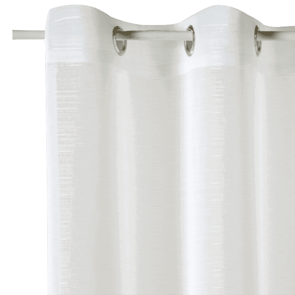 Voilage LOLA coloris blanc 140 x 260 cm