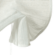 Vitrage Lola (la paire) Blanc