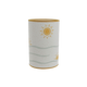 4MURS Lampe de chevet Solea Blanc, ocre, bleu doux